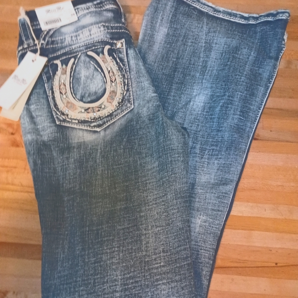 NWT Curvy flare Miss me jeans size 26